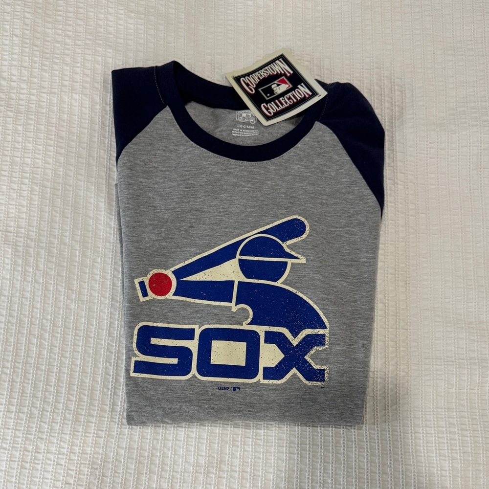 NWT Kids White Sox Long Sleeve Tee - “The Pope’s Favorite Team”